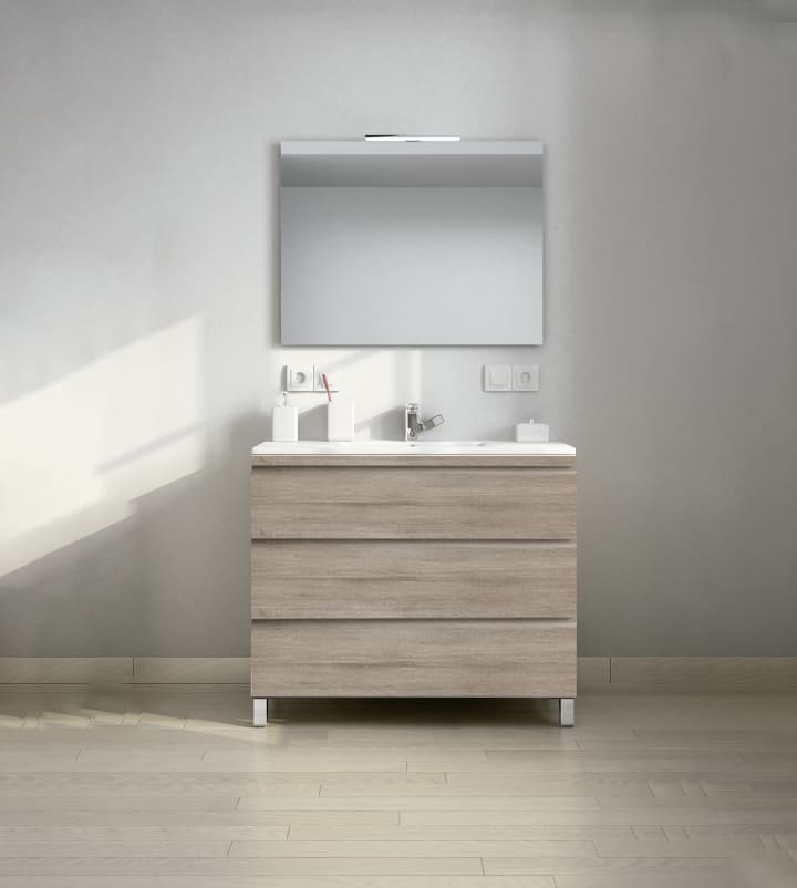 Meubles de salle de bains profondeur réduite 39 cm Natalia Avila dos principal 1