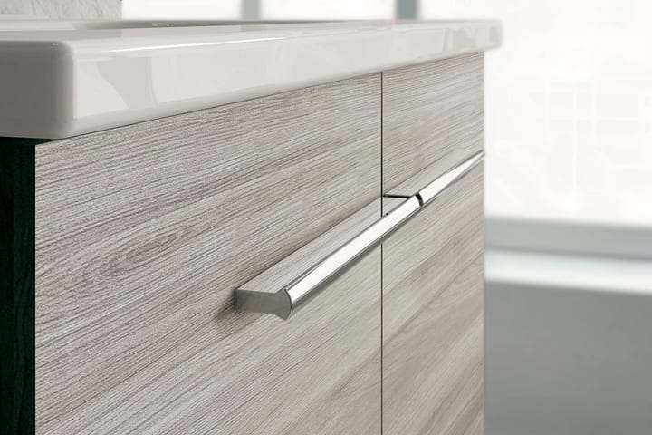 Ensemble complet de meubles de salle de bains à profondeur réduite 35 cm Street Royo détail 6