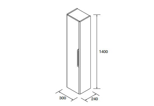Colonnes de salle de bains de Luva Salgar croquis 4