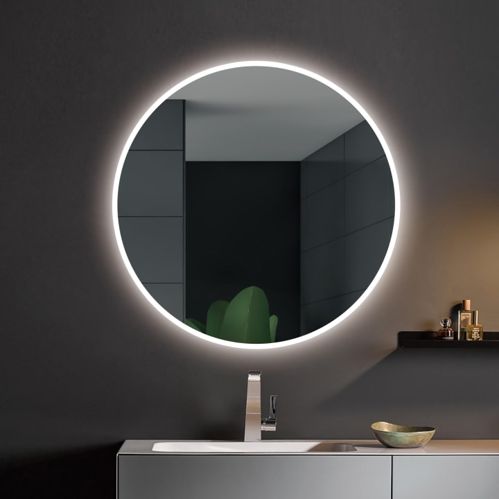 Miroir de salle de bains avec LED Londres Ledimex principal 3