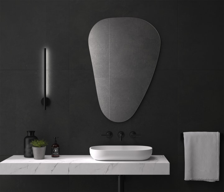 Miroir irrégulier Dolmen Eurobath principal 2