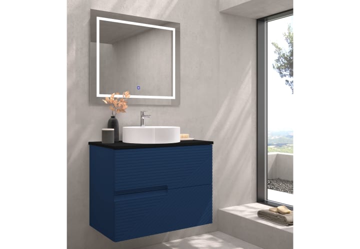 Meuble de salle de bains avec plan de toilette Limo Bruntec principal 8
