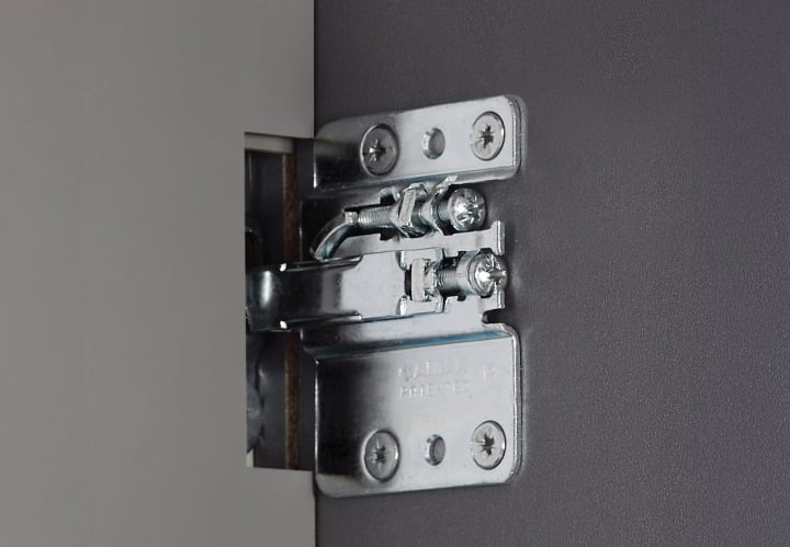 Meuble de salle de bains avec plan de toilette en bois Landes Coycama détail 5