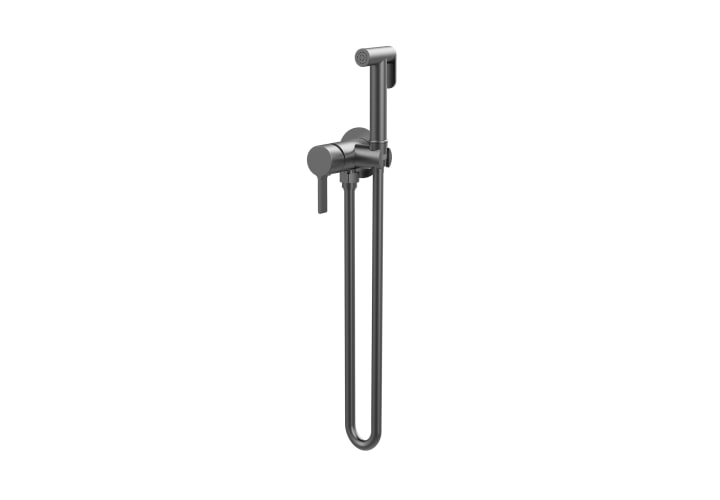 Douche hygiénique en Bambú pour toilettes par Lluvibath principal 3