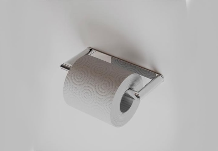 Porte-rouleau de toilette Micra Cosmic détail 2