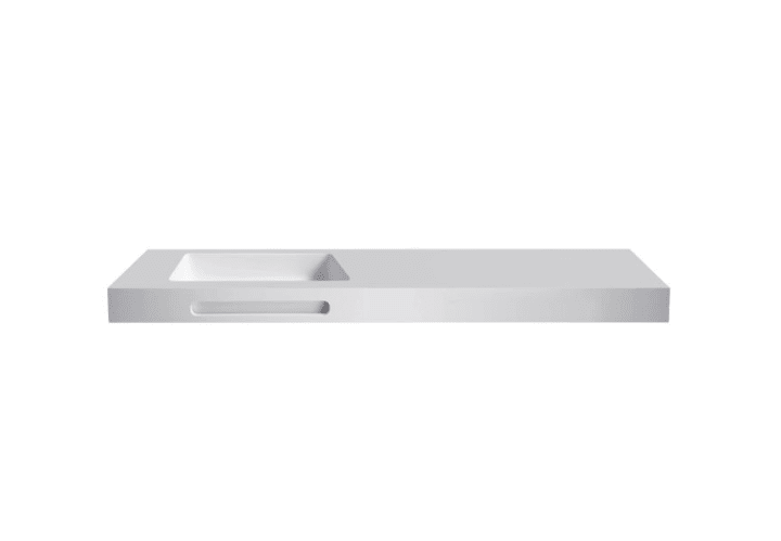 Lavabo suspendu Ibiza Bruntec détail 2