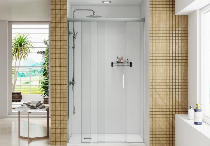 Paroi de douche Musala Bruntec détail 7