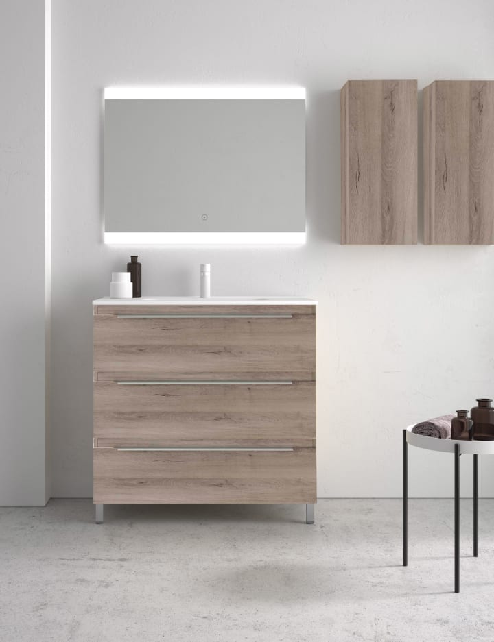 Meuble de salle de bains avec profondeur réduite 39 cm Avila Dos Carmen principal 2