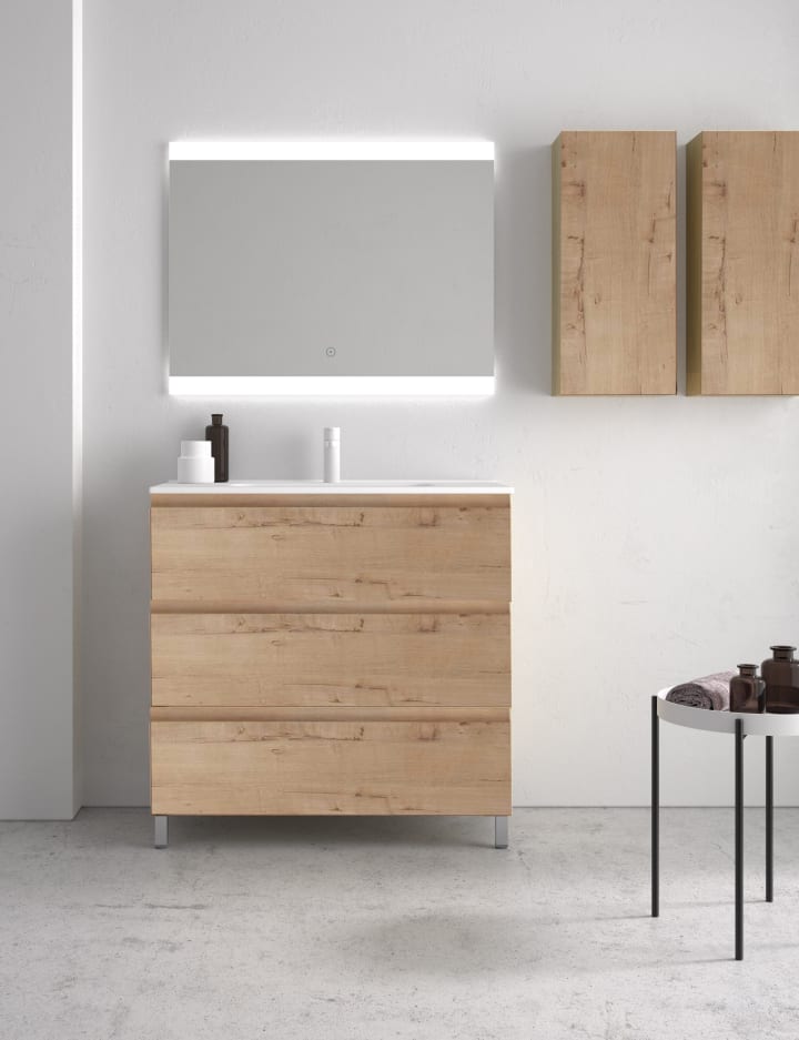 Meuble de salle de bains avec profondeur réduite 39 cm Avila Dos Carmen principal 5