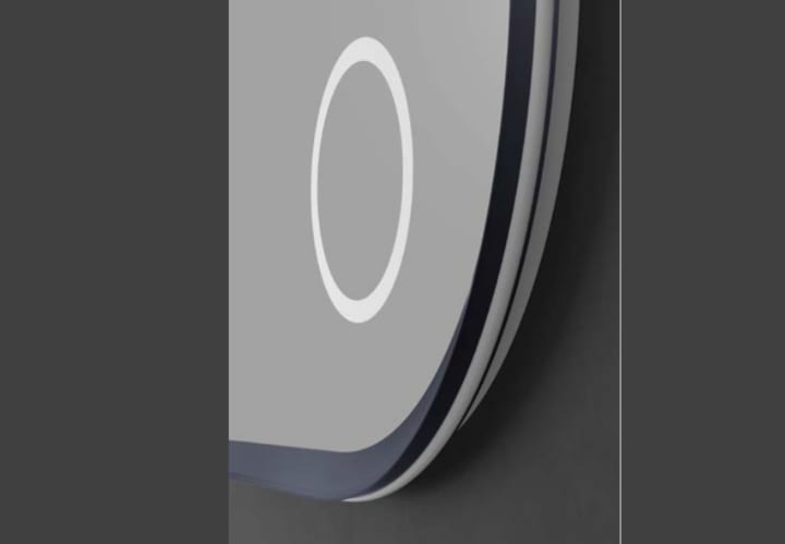 Miroir de salle de bain LED avec éclairage Rimini Ledimex principal 6