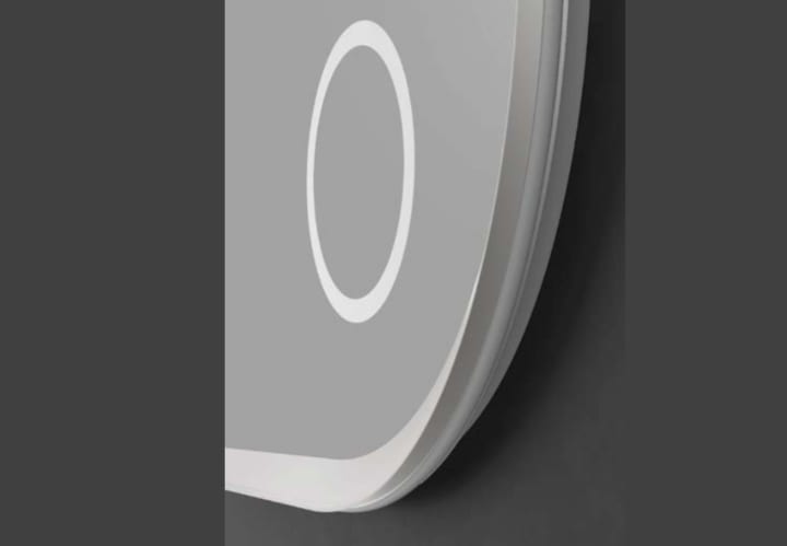 Miroir de salle de bain LED avec éclairage Rimini Ledimex principal 5