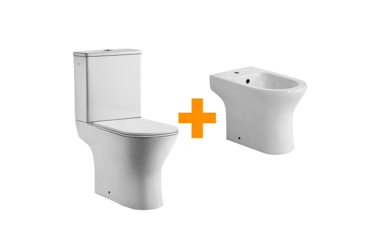 Pack WC + bidet Merlín Bruntec principal 1