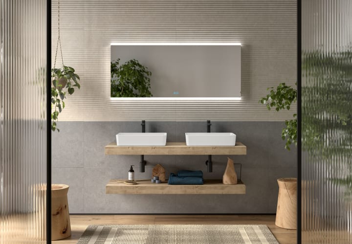 Ensemble de meubles de salle de bains Flow Coycama environnement 7