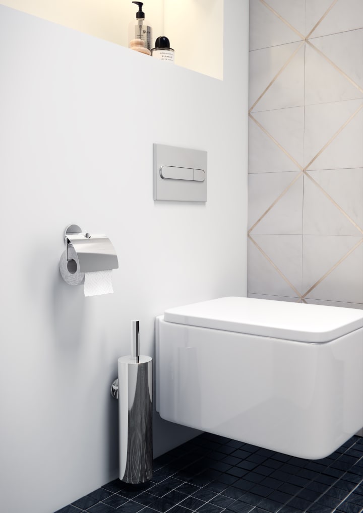Porte-rouleau de toilette Duo Round Cosmic environnement 2