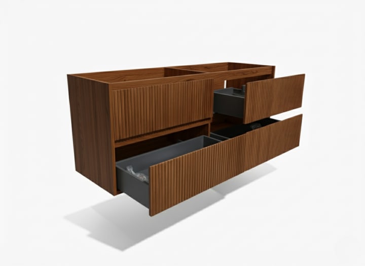 Ensemble de meubles de salle de bains Alpes 18 Bruntec principal 2