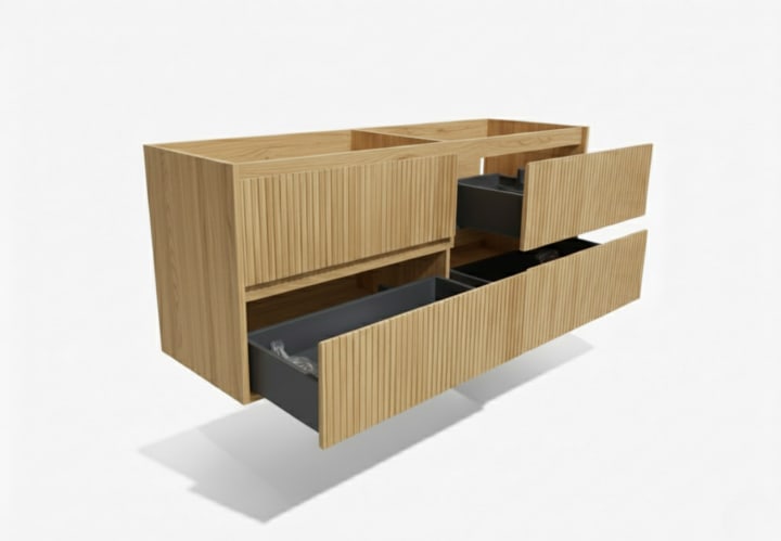 Ensemble de meubles de salle de bains Alpes 18 Bruntec principal 3