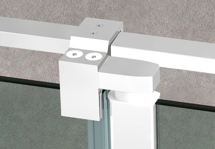 Paroi de douche Aura Bruntec détail 6