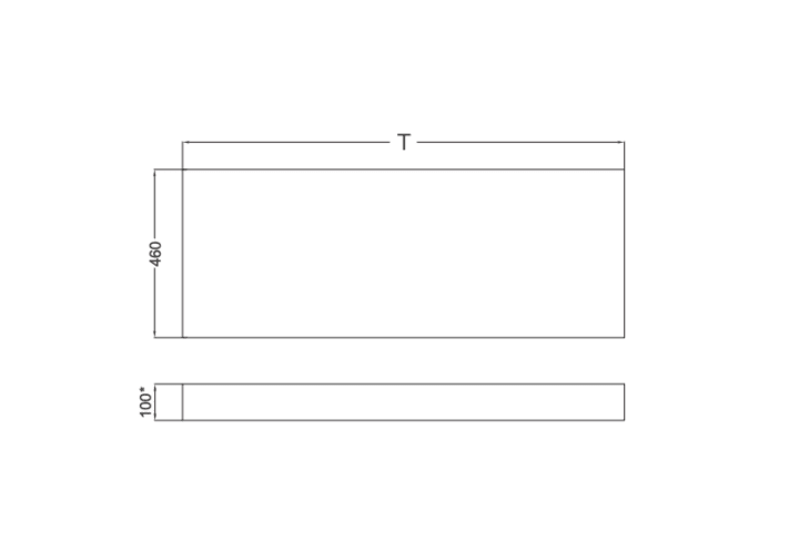 Plan de toilette Amber Coycama croquis 2