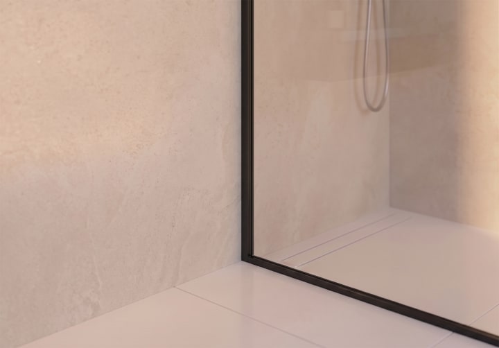 Paroi de douche Kara Bruntec détail 3