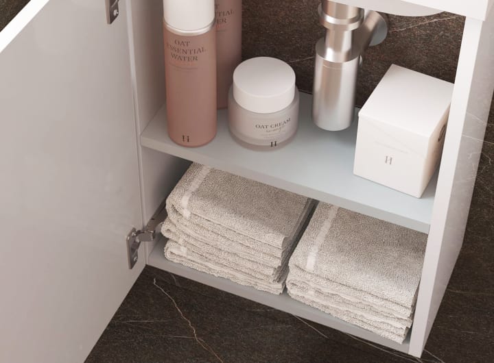 Ensemble meuble de salle de bain profondeur réduite 25 cm Slim Ávila Dos détail 6