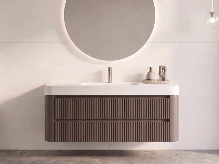 Ensemble de meubles de salle de bains Duna Bruntec principal 5