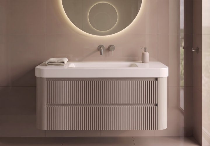 Ensemble de meubles de salle de bains Duna Bruntec principal 3