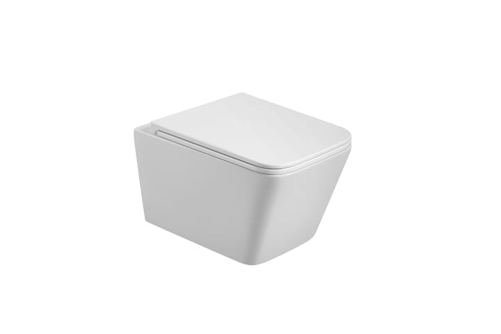 Pack WC suspendu  avec réservoir de chasse encastré Bruntec Square détail 1