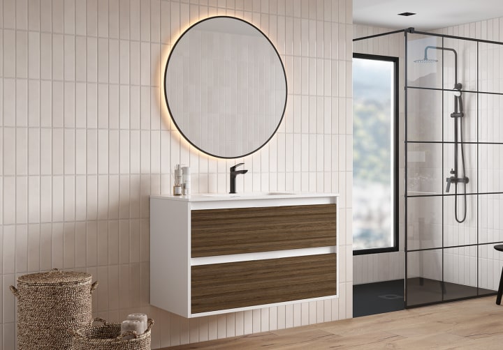 Ensemble complet de meubles de salle de bains Zaoma Bruntec environnement 6