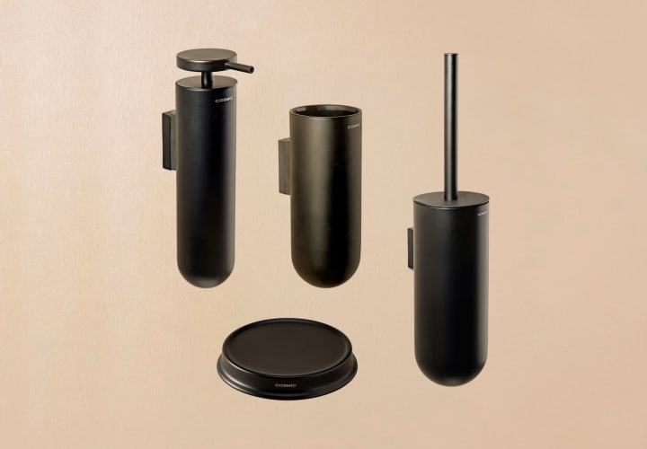 Set d'accessoires de salle de bains Geyser Cosmic principal 4