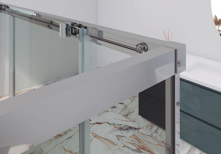 Paroi de douche Elara (800) Bruntec détail 7