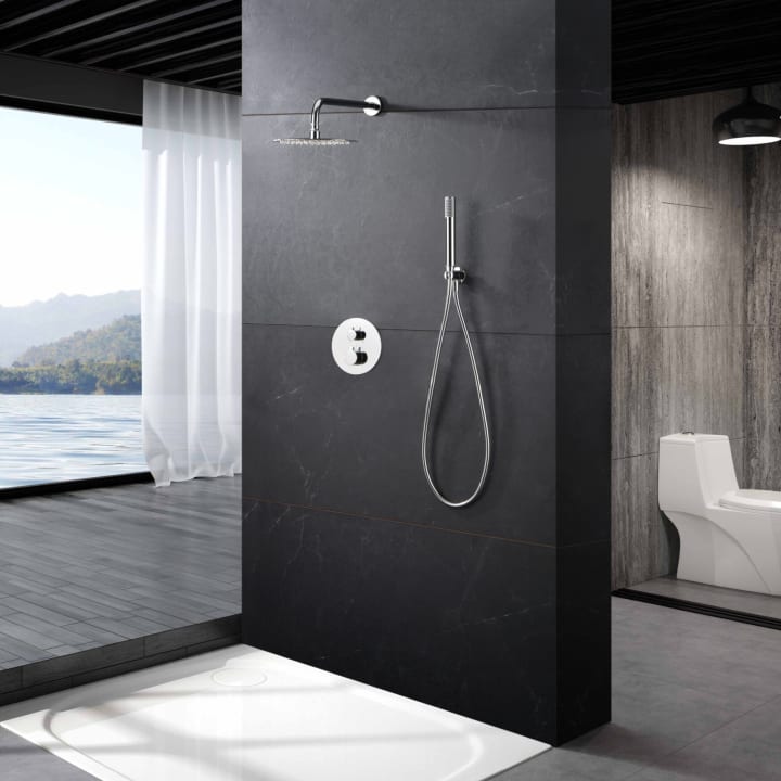 Ensemble de douche à encastrer Monza Imex environnement 9