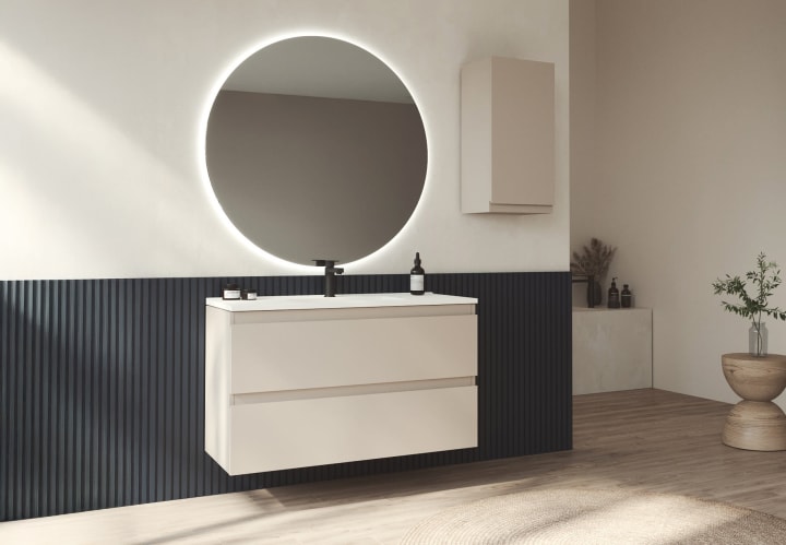 Meuble de salle de bains MDF laqués Vilma Bruntec principal 2