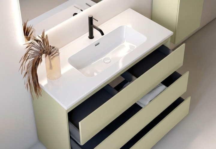 Ensemble de meubles de salle de bains Roma Bruntec principal 6