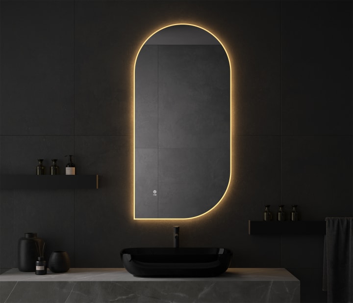 Miroir de salle de bains avec éclairage LED Hvar Eurobath principal 1