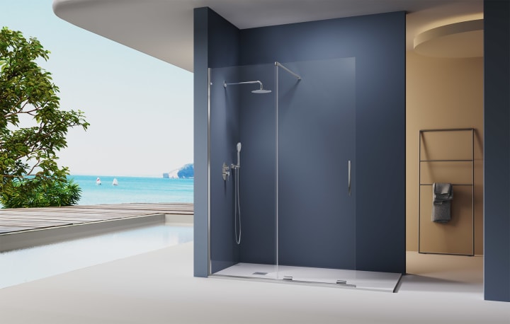 Paroi de douche Moka (MK607) Kassandra principal 1