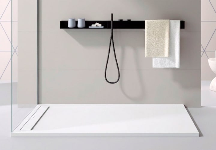Receveurs de douche en résine Design New Bruntec environnement 22