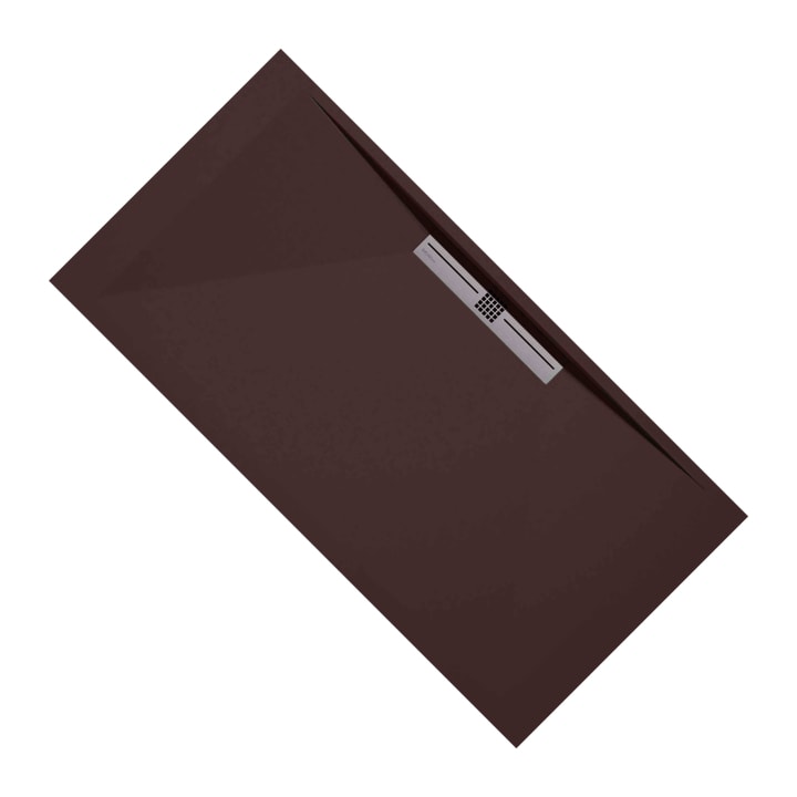 Receveur de douche en résine Design Tiden Bruntec option 16