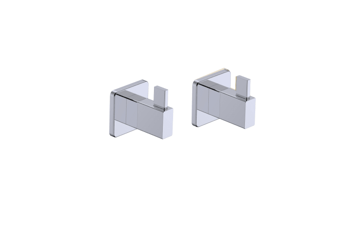 Patère de salle de bain (2 pièces) Technic Medimex principal 4