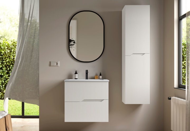Ensemble de meubles de salle de bains Bamboo Coycama principal 1