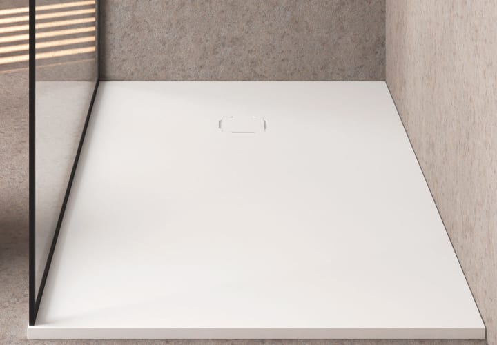 Receveur de douche Solid Surface Perseo Hidronatur détail 1