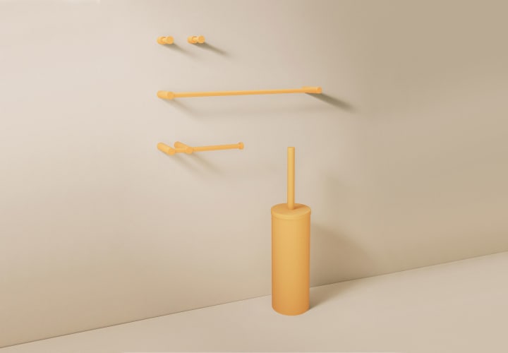 Ensemble d'accessoires de salle de bains Logic Cosmic principal 6