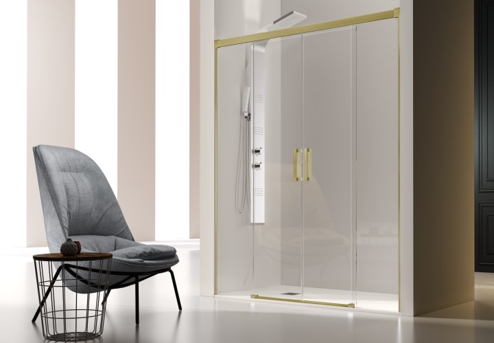 Paroi de douche en Glasé (GS100) Kassandra principal 5