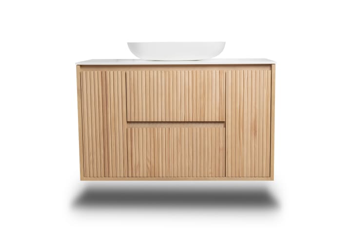 Meuble de salle de bains avec plan de toilette Alpes 13 Bruntec détail 3