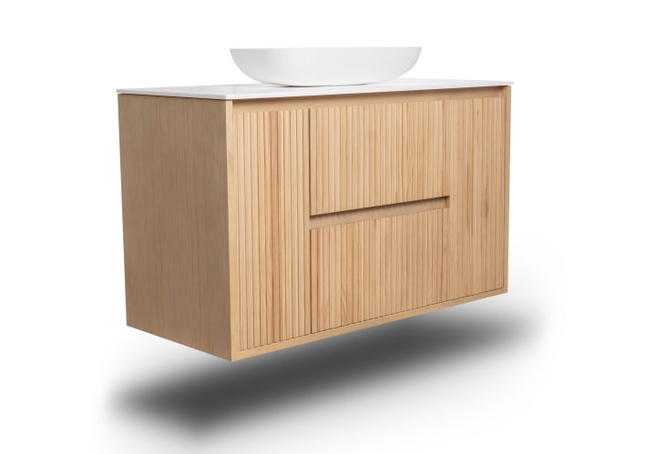 Meuble de salle de bains avec plan de toilette Alpes 13 Bruntec détail 2