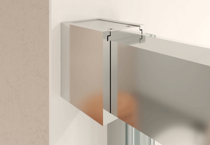 Paroi de douche Elite Bruntec détail 4