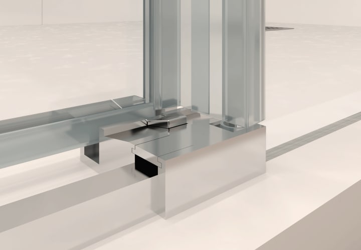 Paroi de douche Elite Bruntec détail 3