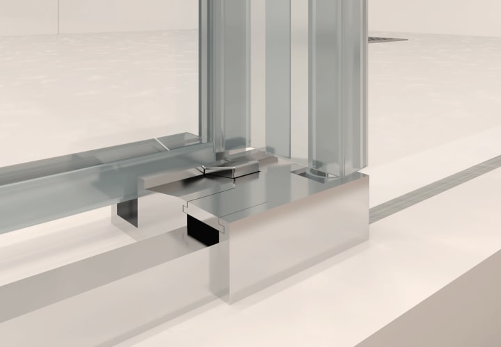 Paroi de douche Bruntec Elite 200 détail 2