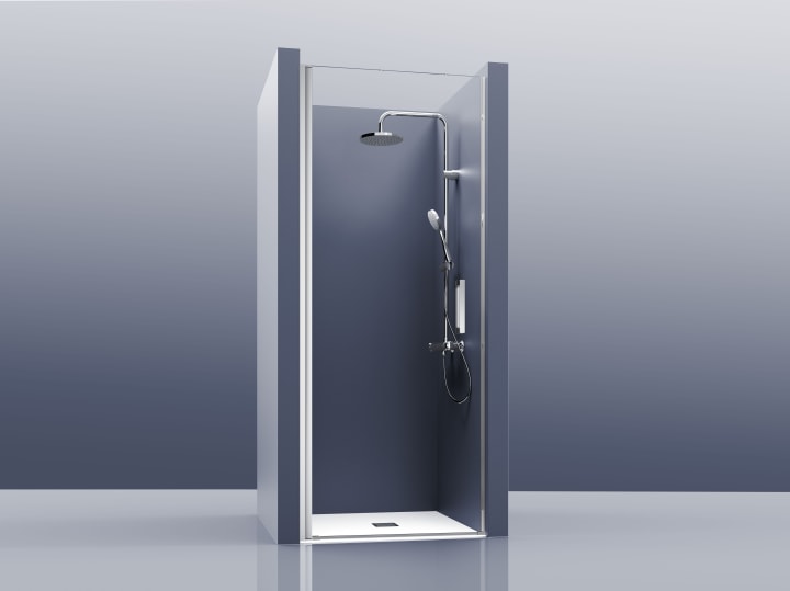 Paroi de douche sur mesure Carina Bruntec sur mesure option 10
