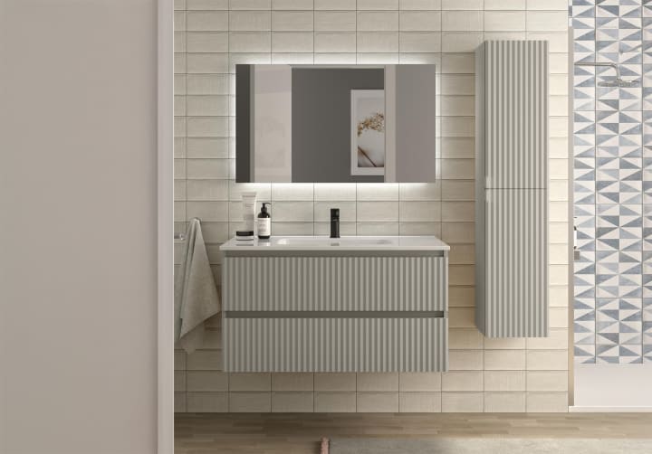 Ensemble de meubles de salle de bains Kira Salgar principal 6
