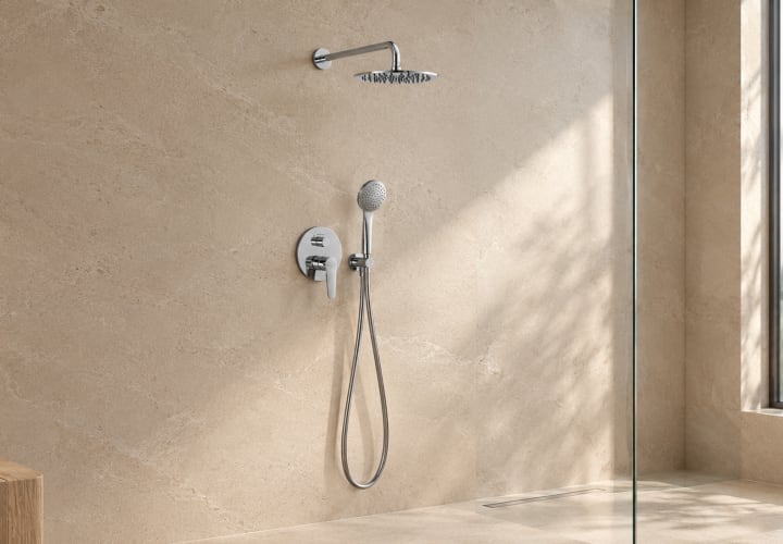 Ensembles de douche encastrables Flat Tres environnement 2
